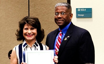 Congressman Allen West advocates for employment of persons with disabilites at event hosted by TV personality Rose Lee Archer